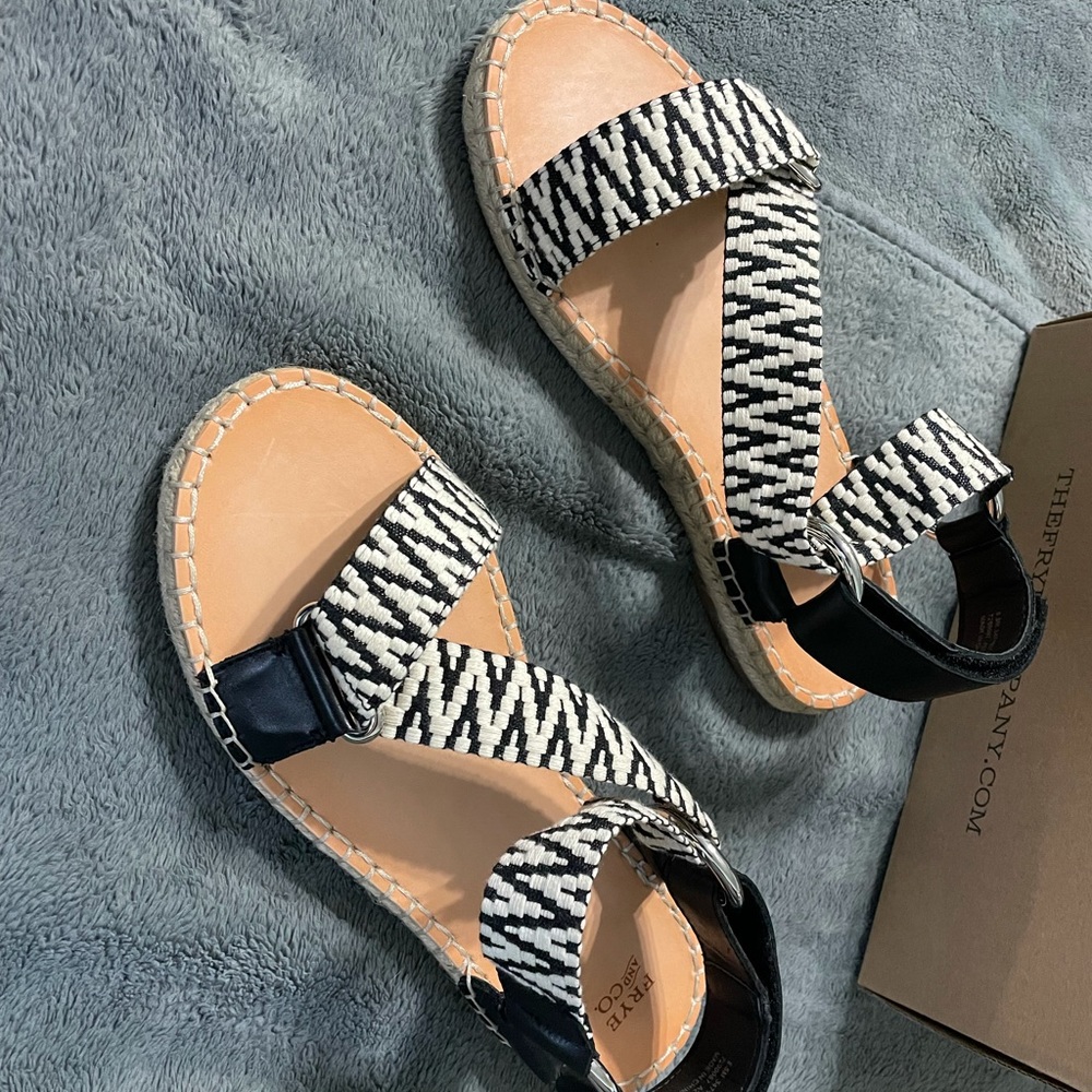 Frye sandals. 8.5 women’s